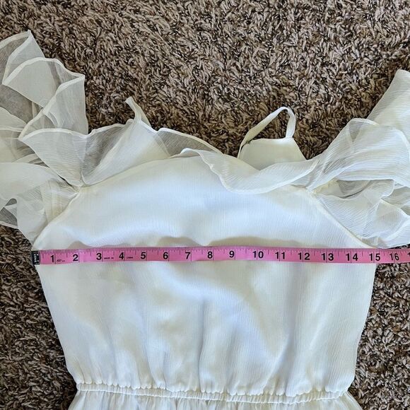 BHLDN Miller Silk Bridal Reception Party Dress - Picture 11 of 14